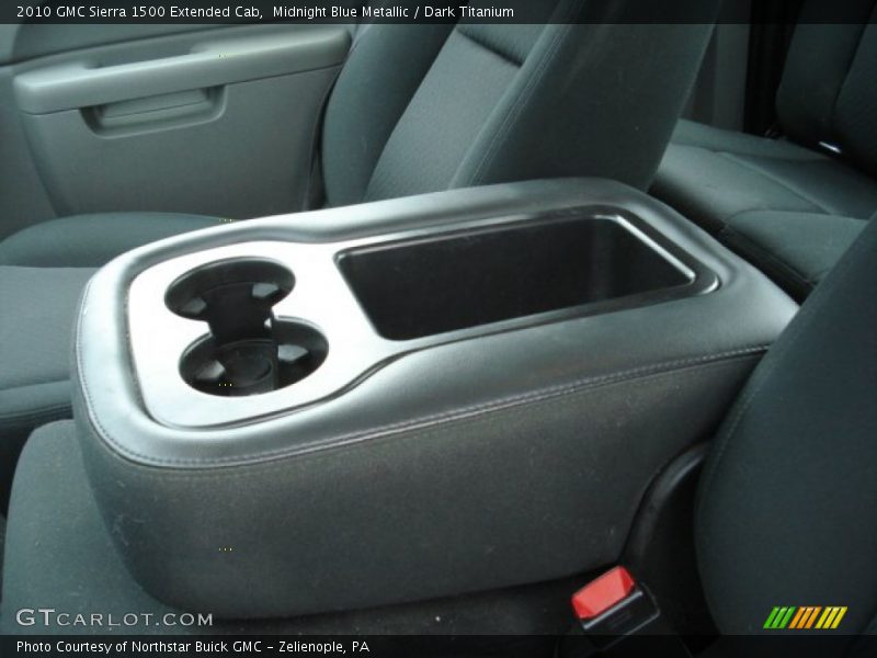 Midnight Blue Metallic / Dark Titanium 2010 GMC Sierra 1500 Extended Cab