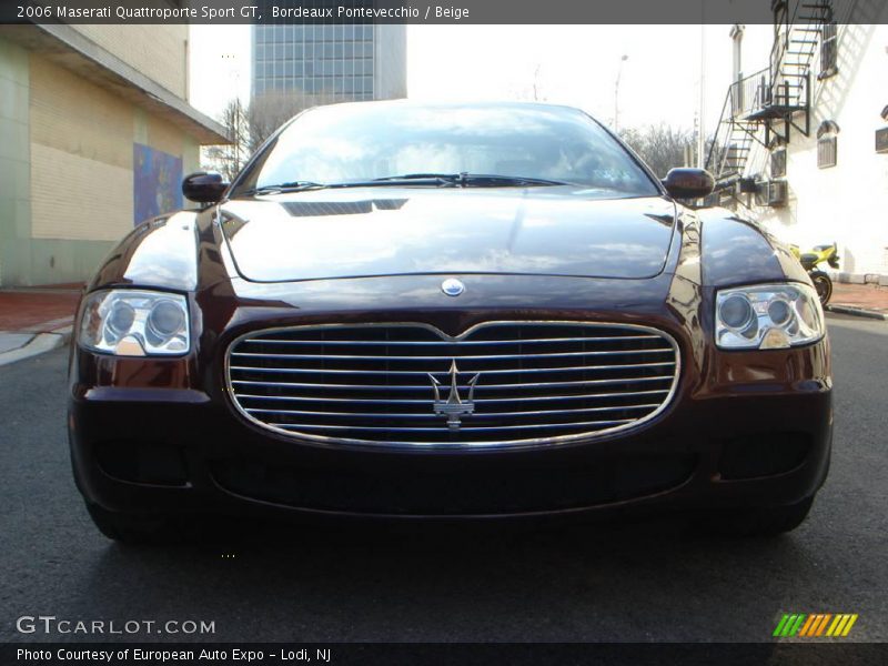 Bordeaux Pontevecchio / Beige 2006 Maserati Quattroporte Sport GT