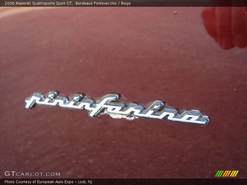 Bordeaux Pontevecchio / Beige 2006 Maserati Quattroporte Sport GT