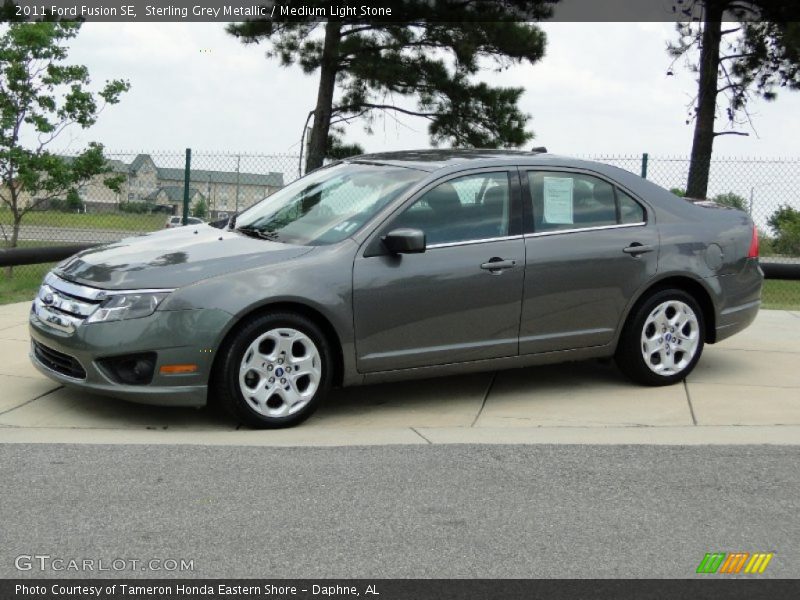 Sterling Grey Metallic / Medium Light Stone 2011 Ford Fusion SE