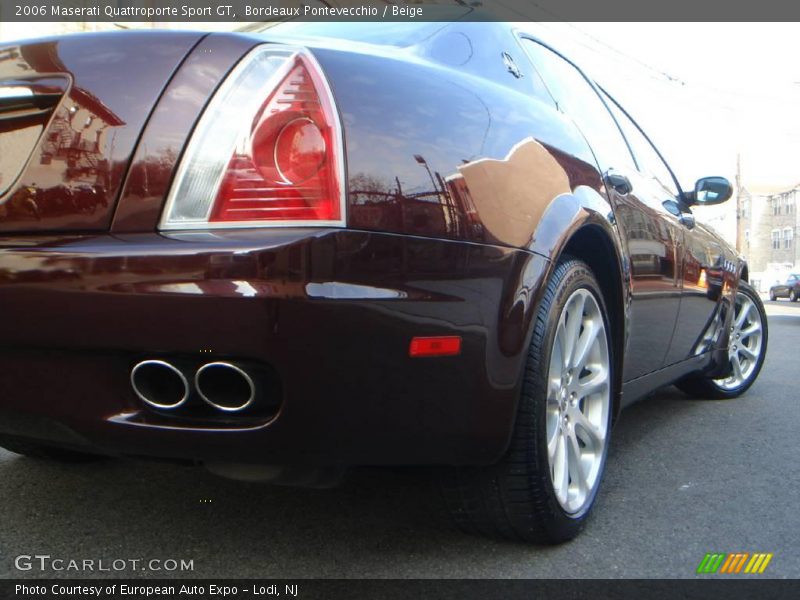 Bordeaux Pontevecchio / Beige 2006 Maserati Quattroporte Sport GT