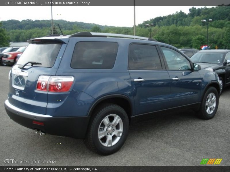  2012 Acadia SLE Deep Blue Metallic