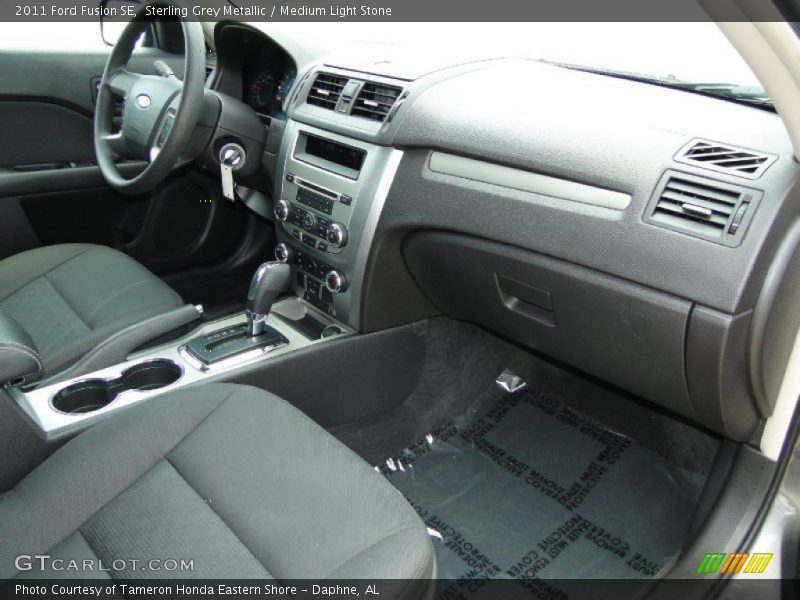 Sterling Grey Metallic / Medium Light Stone 2011 Ford Fusion SE