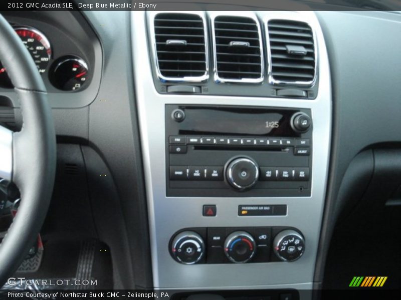 Controls of 2012 Acadia SLE