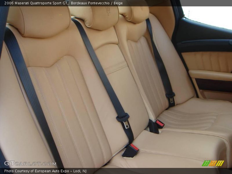 Bordeaux Pontevecchio / Beige 2006 Maserati Quattroporte Sport GT