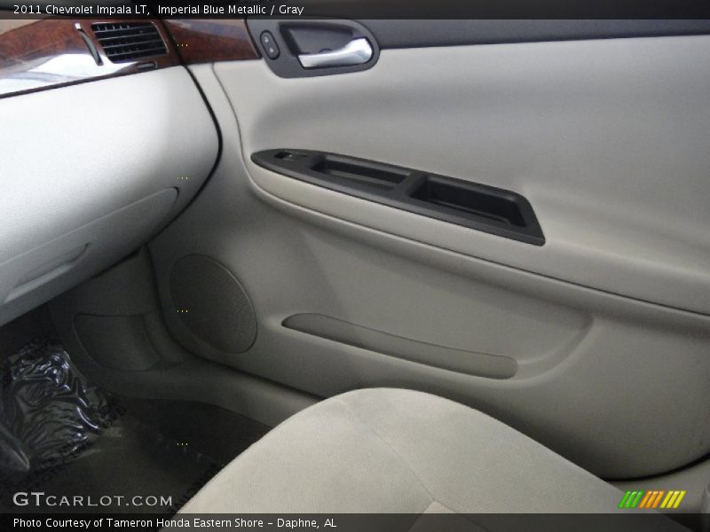 Imperial Blue Metallic / Gray 2011 Chevrolet Impala LT