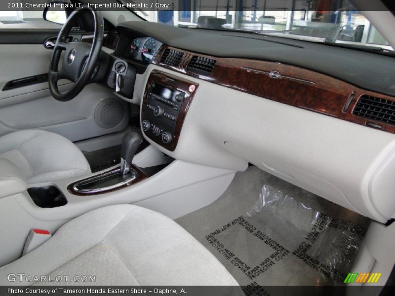 Imperial Blue Metallic / Gray 2011 Chevrolet Impala LT