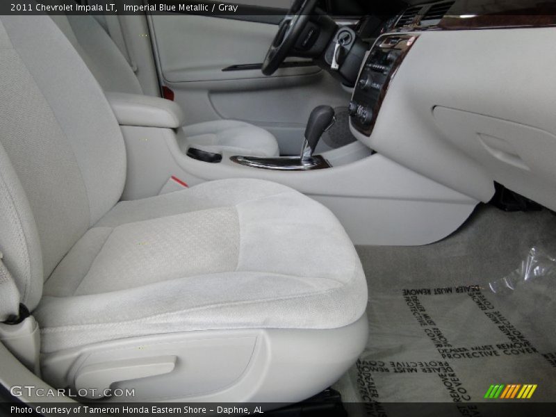 Imperial Blue Metallic / Gray 2011 Chevrolet Impala LT