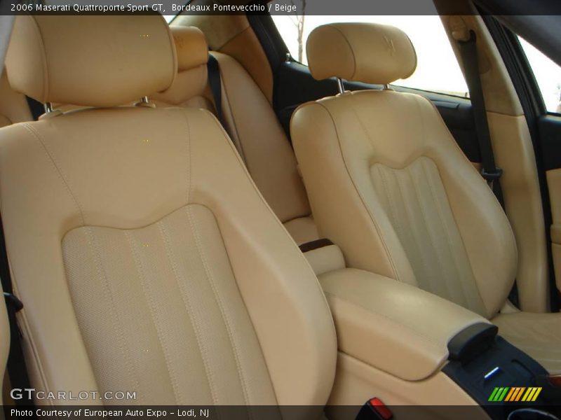 Bordeaux Pontevecchio / Beige 2006 Maserati Quattroporte Sport GT