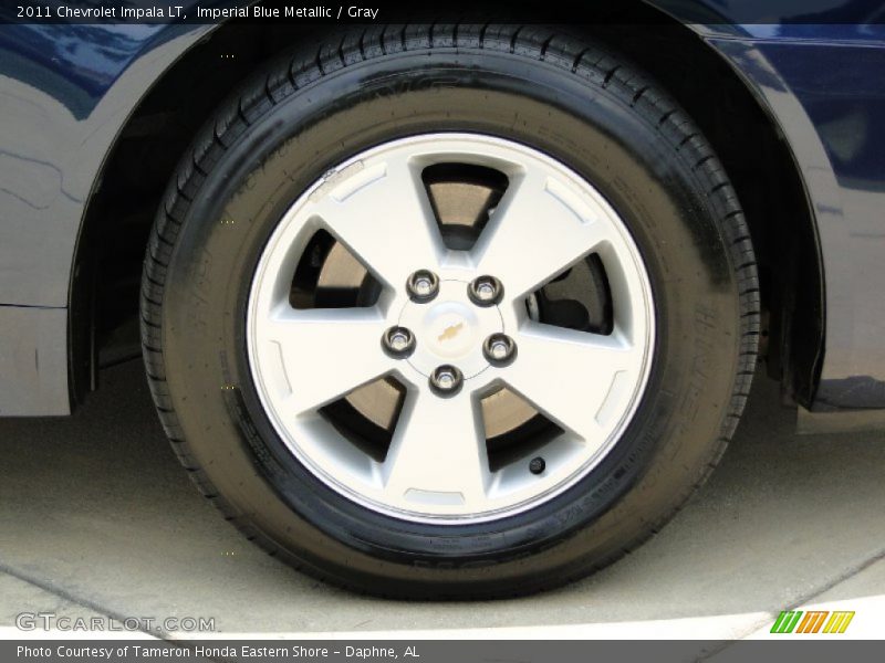 Imperial Blue Metallic / Gray 2011 Chevrolet Impala LT