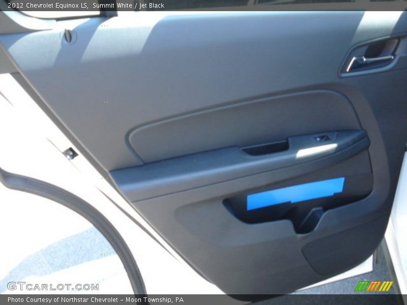Summit White / Jet Black 2012 Chevrolet Equinox LS
