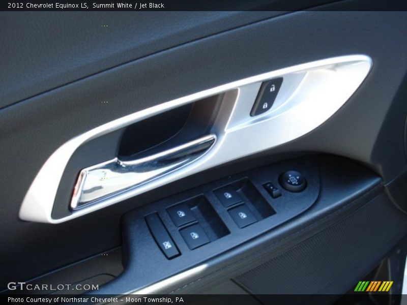 Summit White / Jet Black 2012 Chevrolet Equinox LS