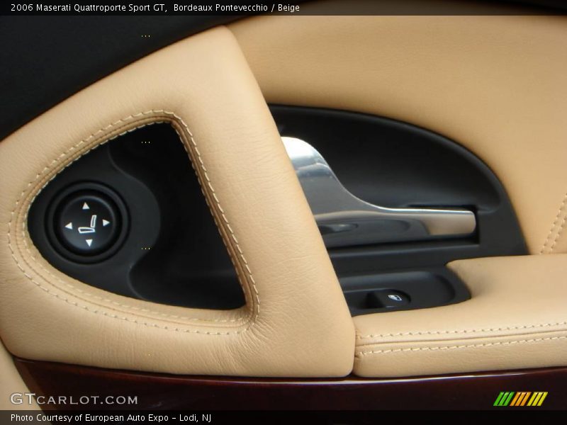 Bordeaux Pontevecchio / Beige 2006 Maserati Quattroporte Sport GT