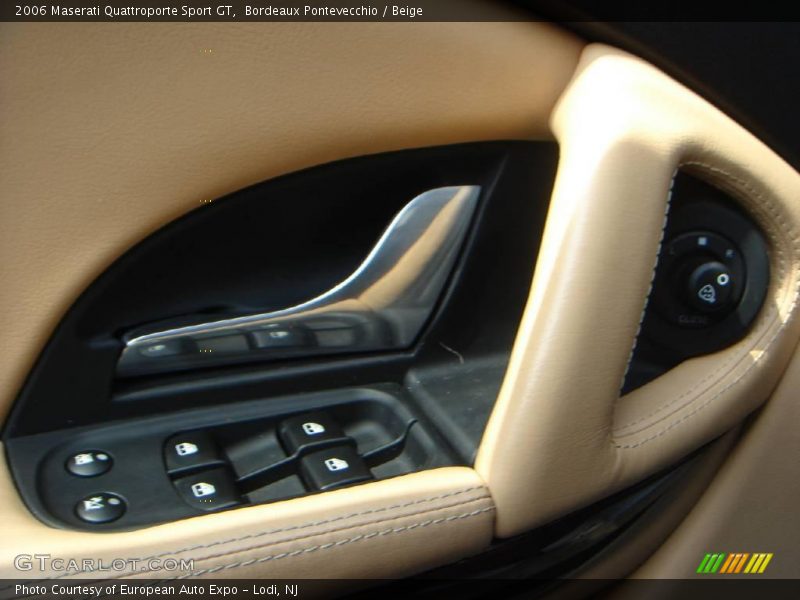 Bordeaux Pontevecchio / Beige 2006 Maserati Quattroporte Sport GT