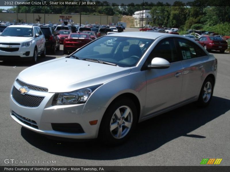 Silver Ice Metallic / Jet Black 2012 Chevrolet Cruze LT
