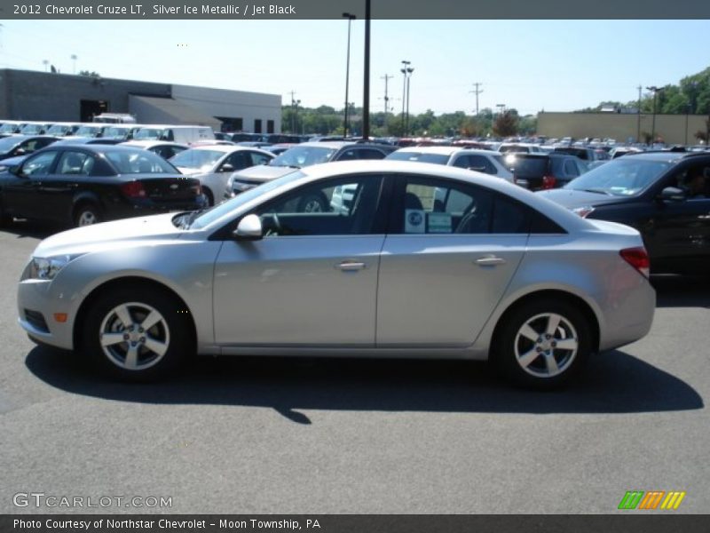 Silver Ice Metallic / Jet Black 2012 Chevrolet Cruze LT