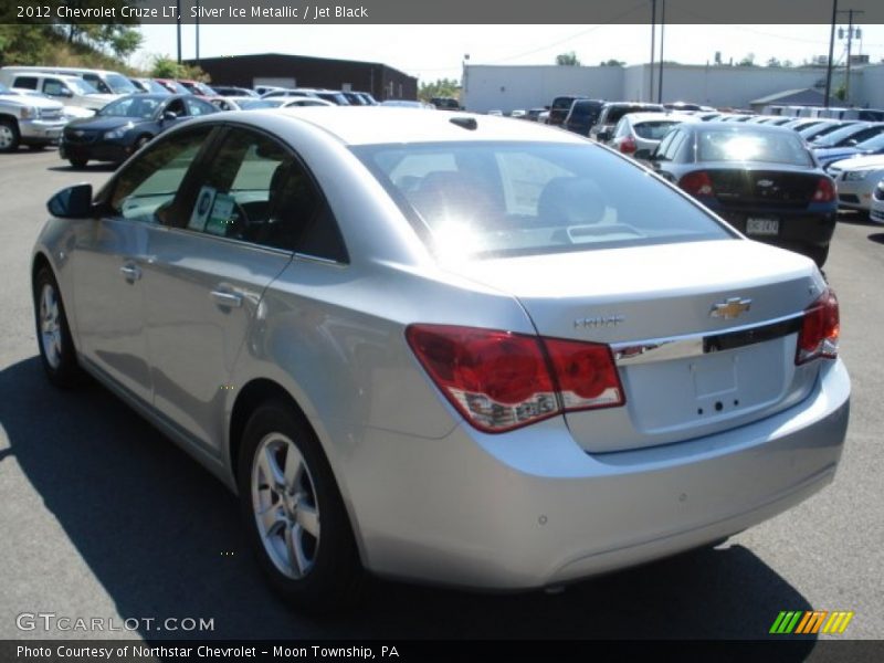 Silver Ice Metallic / Jet Black 2012 Chevrolet Cruze LT