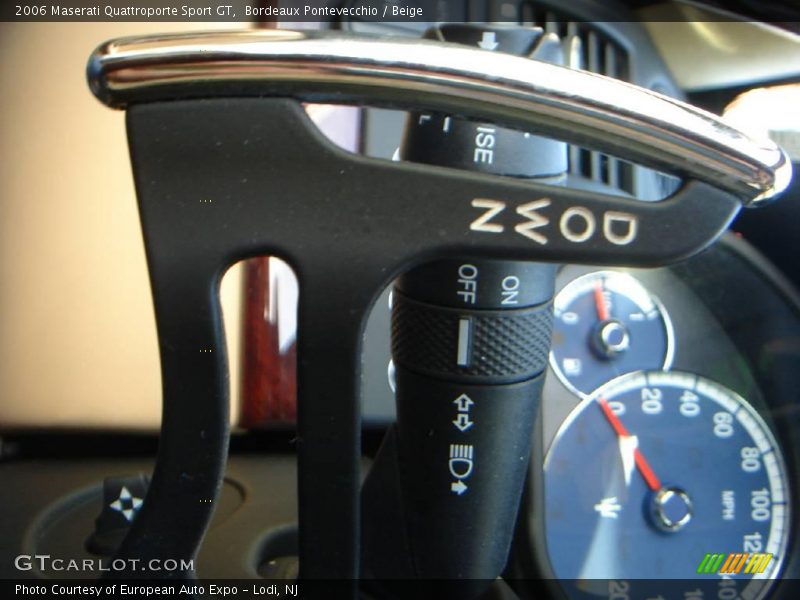 Bordeaux Pontevecchio / Beige 2006 Maserati Quattroporte Sport GT