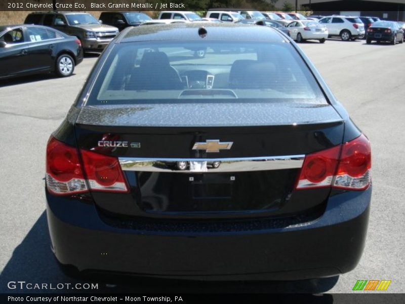 Black Granite Metallic / Jet Black 2012 Chevrolet Cruze Eco