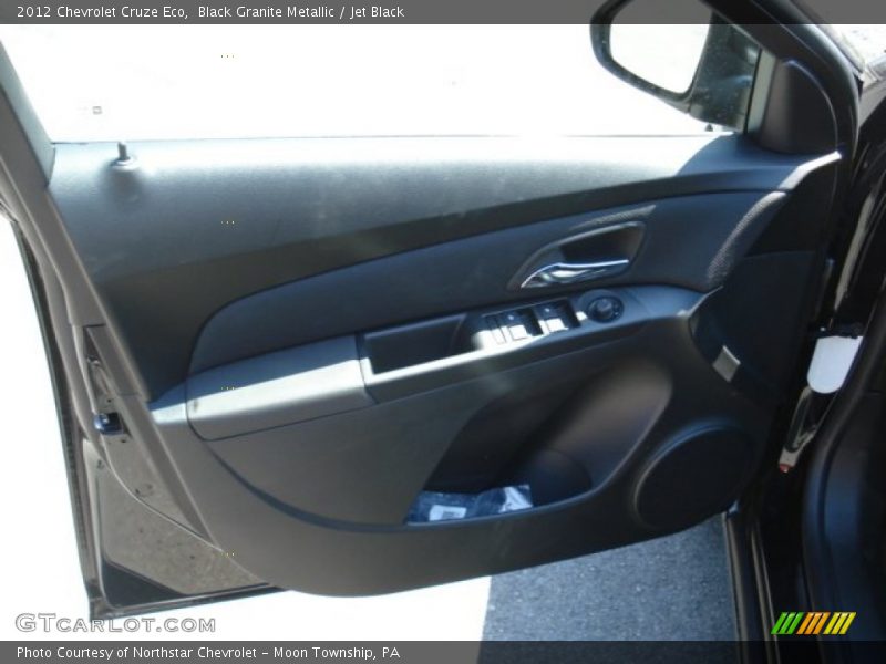 Black Granite Metallic / Jet Black 2012 Chevrolet Cruze Eco