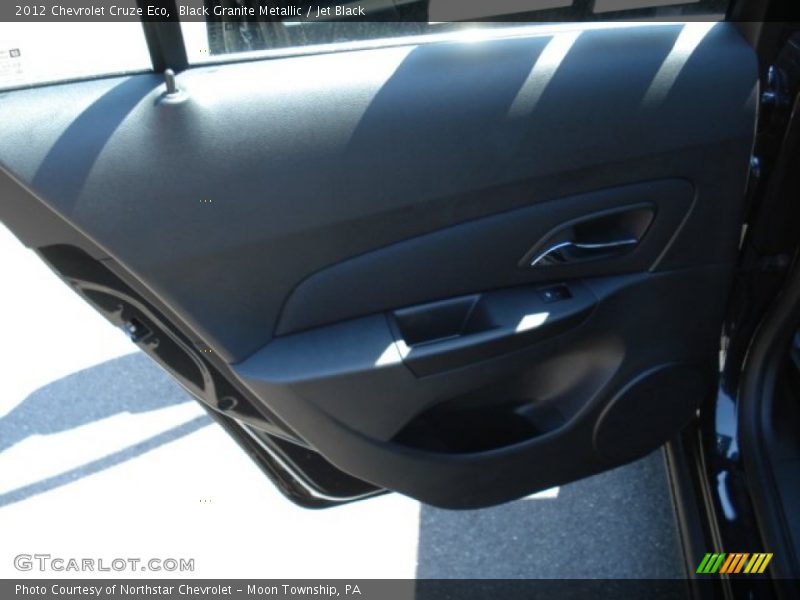 Black Granite Metallic / Jet Black 2012 Chevrolet Cruze Eco