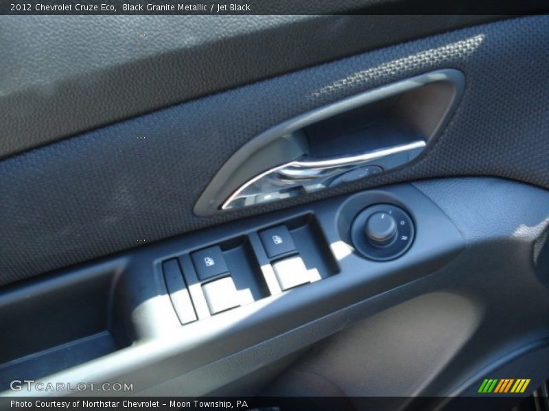 Black Granite Metallic / Jet Black 2012 Chevrolet Cruze Eco