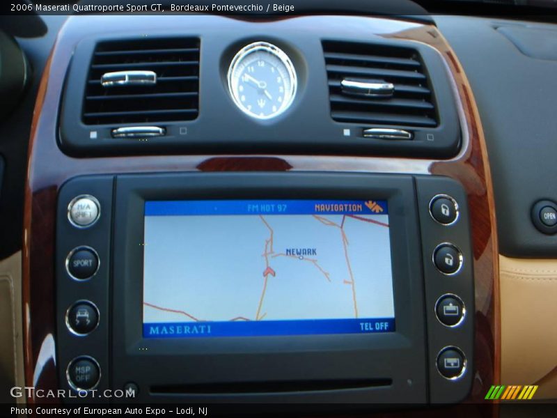 Bordeaux Pontevecchio / Beige 2006 Maserati Quattroporte Sport GT