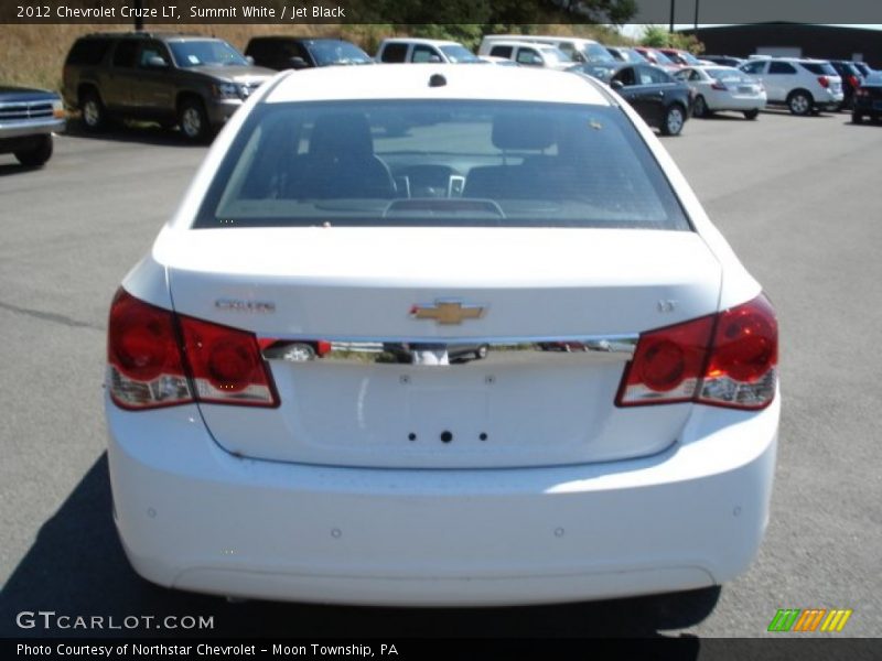 Summit White / Jet Black 2012 Chevrolet Cruze LT