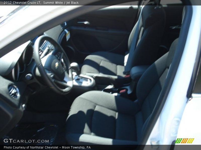 Summit White / Jet Black 2012 Chevrolet Cruze LT