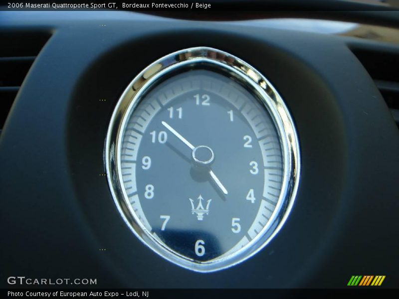 Bordeaux Pontevecchio / Beige 2006 Maserati Quattroporte Sport GT