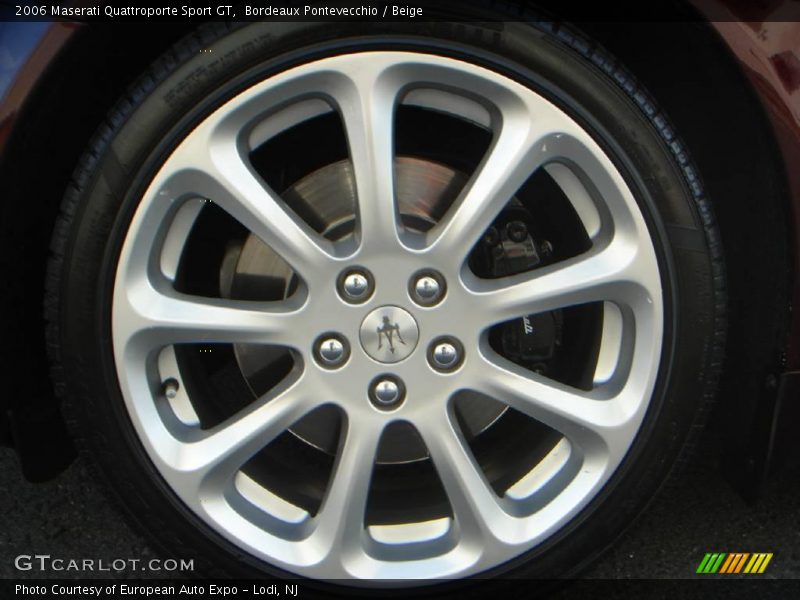 Bordeaux Pontevecchio / Beige 2006 Maserati Quattroporte Sport GT