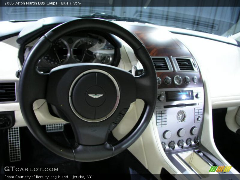 Blue / Ivory 2005 Aston Martin DB9 Coupe