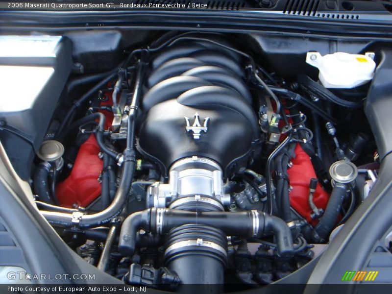 Bordeaux Pontevecchio / Beige 2006 Maserati Quattroporte Sport GT