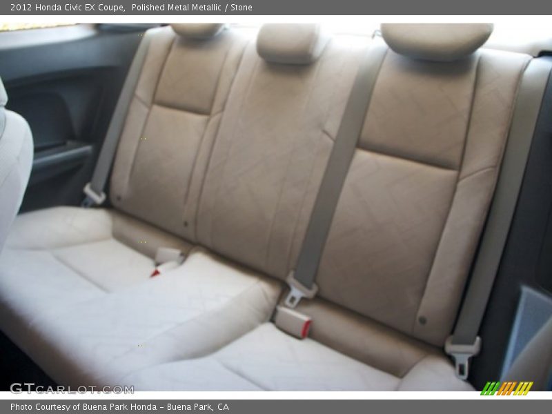 Polished Metal Metallic / Stone 2012 Honda Civic EX Coupe