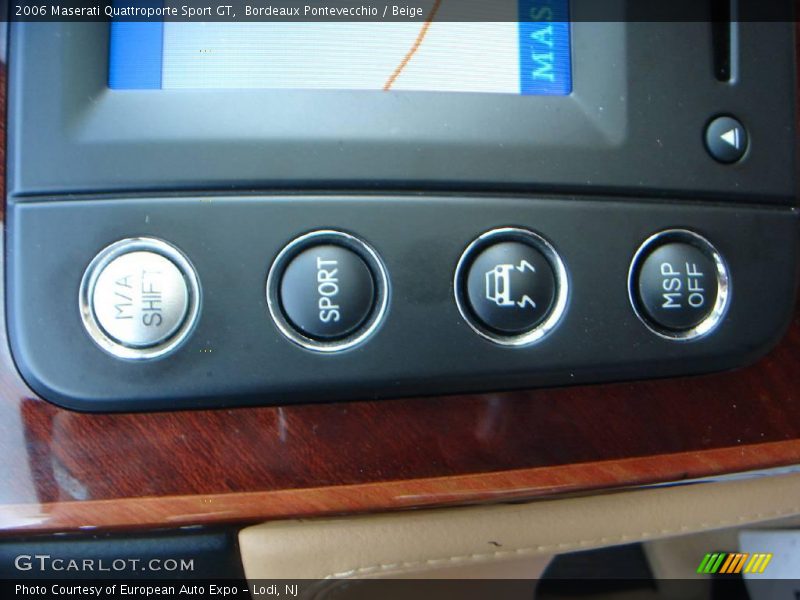 Bordeaux Pontevecchio / Beige 2006 Maserati Quattroporte Sport GT