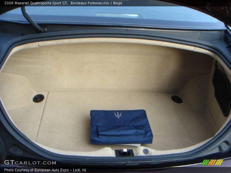 Bordeaux Pontevecchio / Beige 2006 Maserati Quattroporte Sport GT