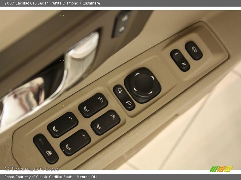White Diamond / Cashmere 2007 Cadillac CTS Sedan