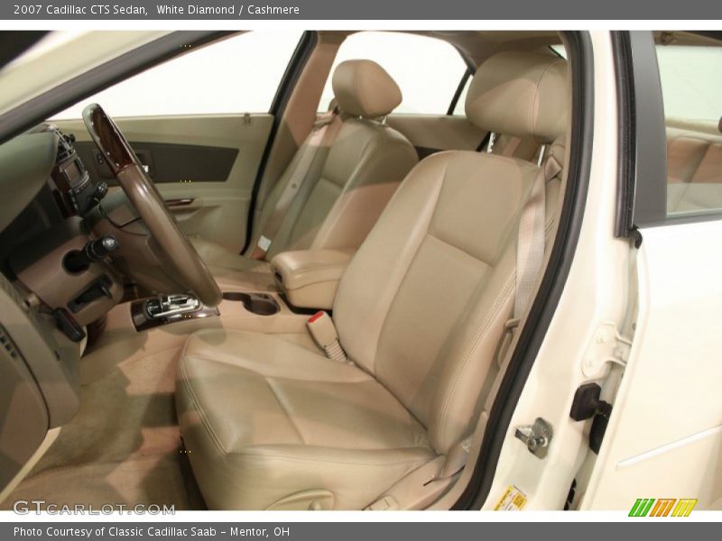 White Diamond / Cashmere 2007 Cadillac CTS Sedan