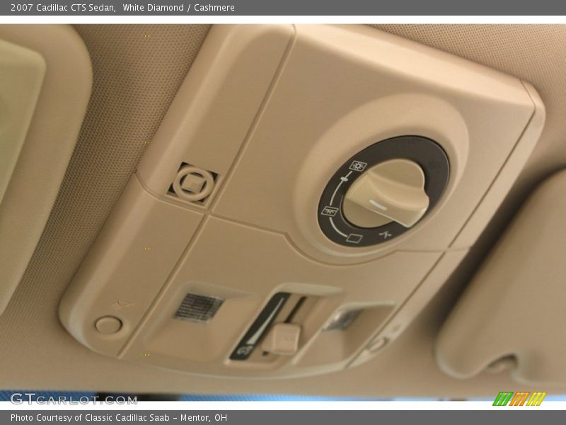 White Diamond / Cashmere 2007 Cadillac CTS Sedan