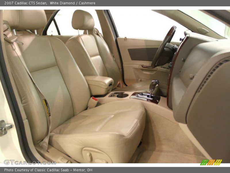 White Diamond / Cashmere 2007 Cadillac CTS Sedan