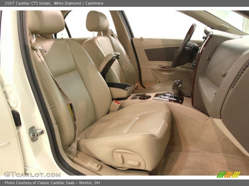 White Diamond / Cashmere 2007 Cadillac CTS Sedan