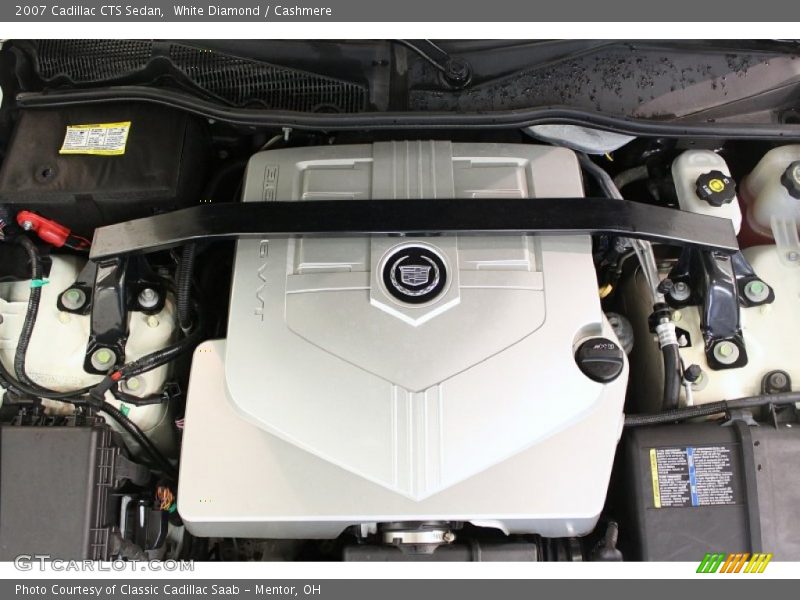 White Diamond / Cashmere 2007 Cadillac CTS Sedan