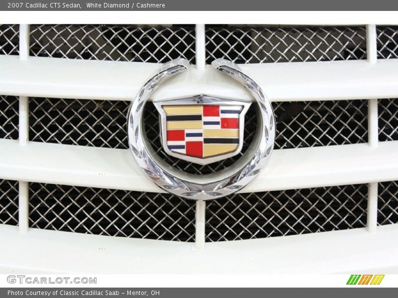 White Diamond / Cashmere 2007 Cadillac CTS Sedan