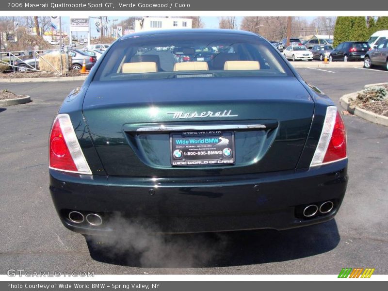 Verde Goodwood / Cuoio 2006 Maserati Quattroporte Sport GT
