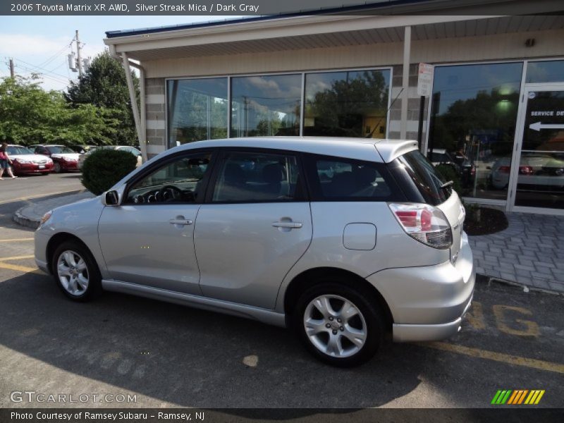 Silver Streak Mica / Dark Gray 2006 Toyota Matrix XR AWD