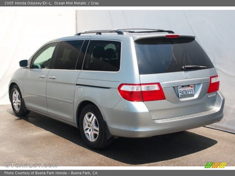 Ocean Mist Metallic / Gray 2005 Honda Odyssey EX-L