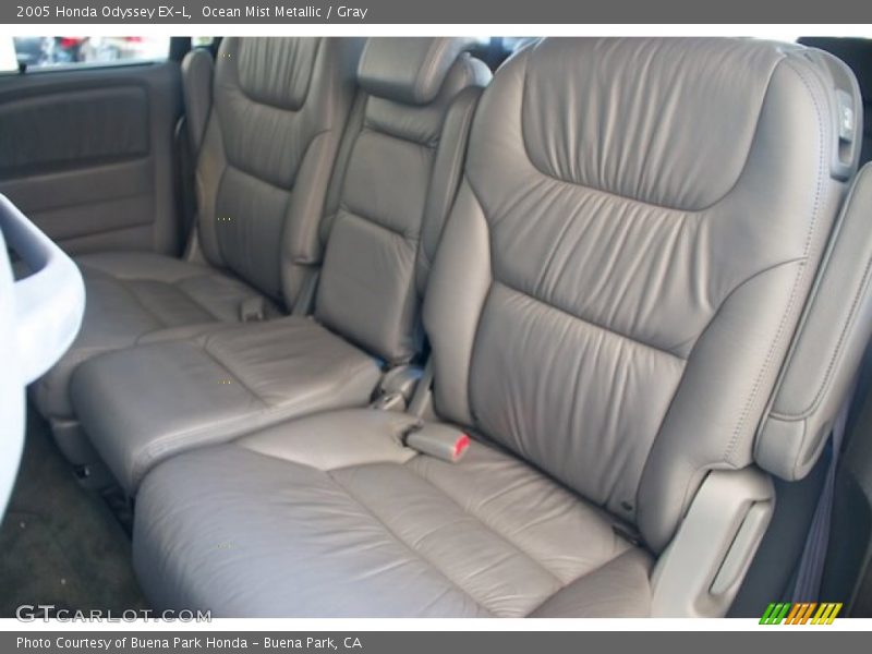 Ocean Mist Metallic / Gray 2005 Honda Odyssey EX-L