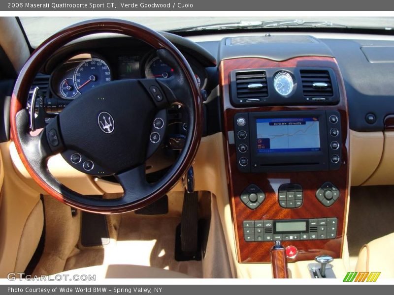 Verde Goodwood / Cuoio 2006 Maserati Quattroporte Sport GT