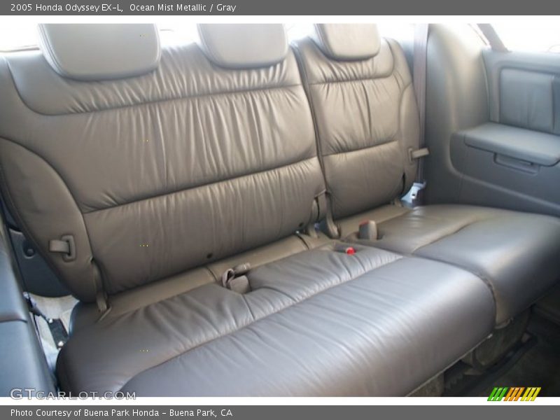 Ocean Mist Metallic / Gray 2005 Honda Odyssey EX-L