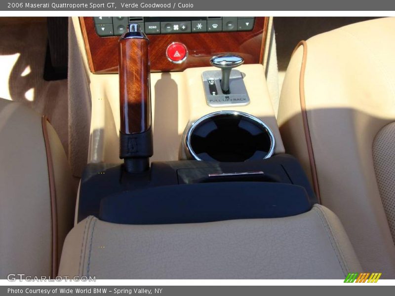 Verde Goodwood / Cuoio 2006 Maserati Quattroporte Sport GT
